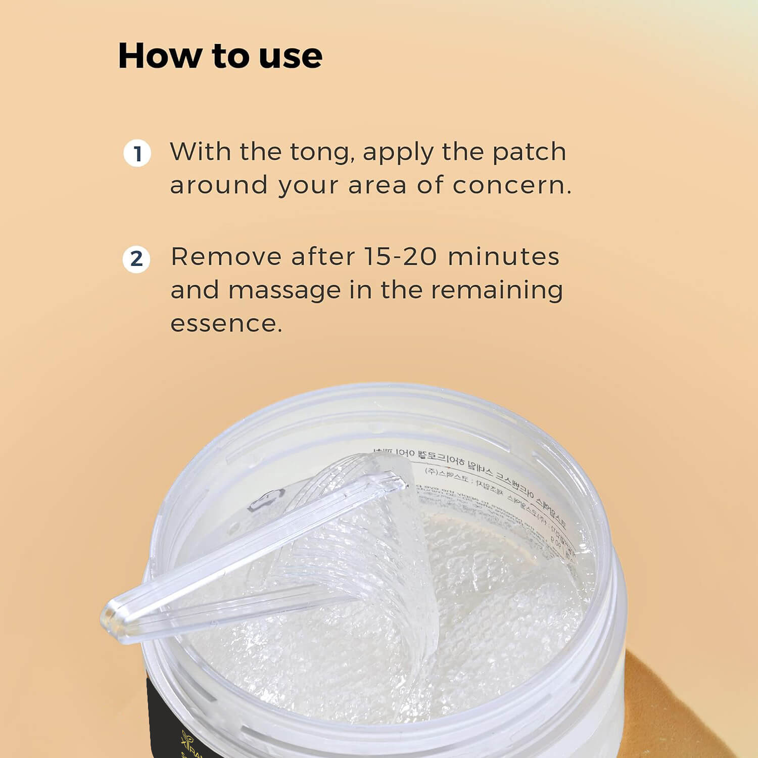 snail repair intensive eye gel patch